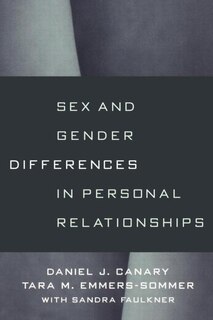 Front cover_Sex and Gender Differences in Personal Relationships