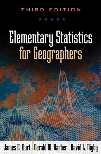 Front cover_Elementary Statistics for Geographers