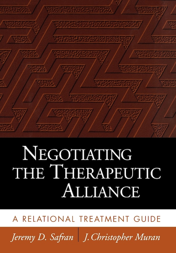 Couverture_Negotiating the Therapeutic Alliance