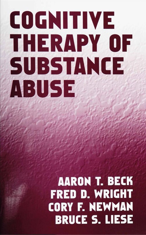Couverture_Cognitive Therapy of Substance Abuse