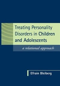 Couverture_Treating Personality Disorders in Children and Adolescents