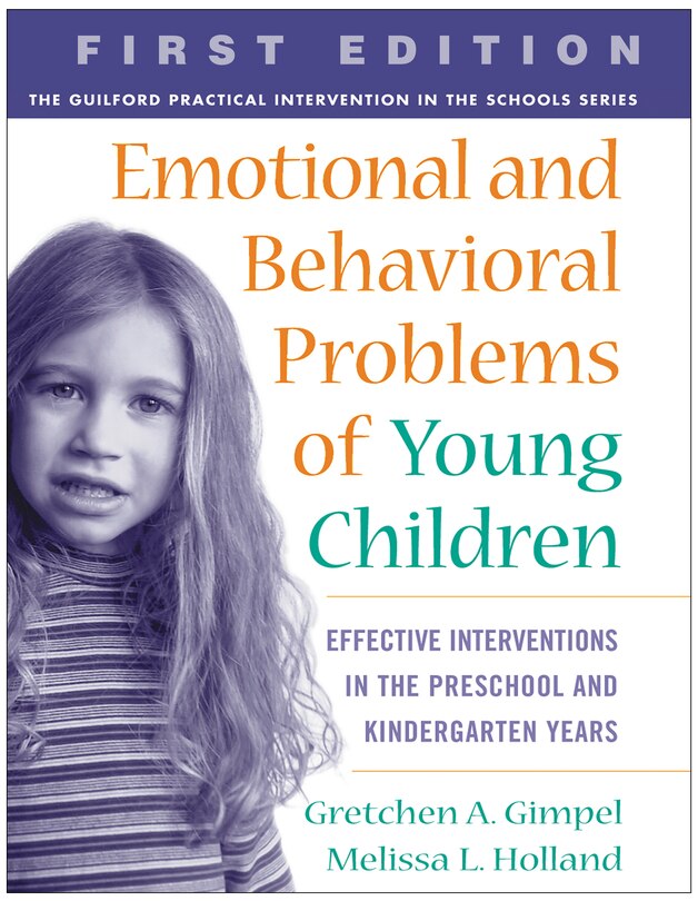 Couverture_Emotional And Behavioral Problems Of Young Children, First Edition