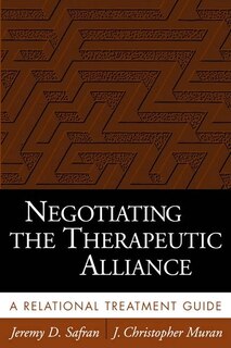 Couverture_Negotiating the Therapeutic Alliance