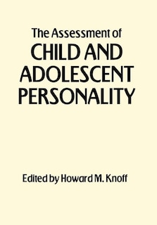 Couverture_The Assessment of Child and Adolescent Personality