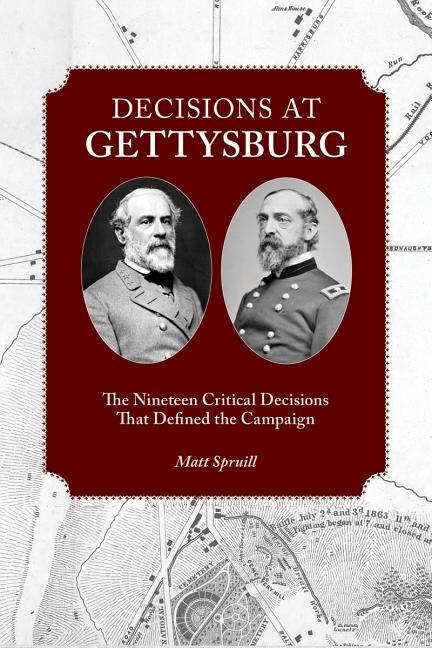 Front cover_Decisions at Gettysburg