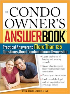 Couverture_The Condo Owner's Answer Book