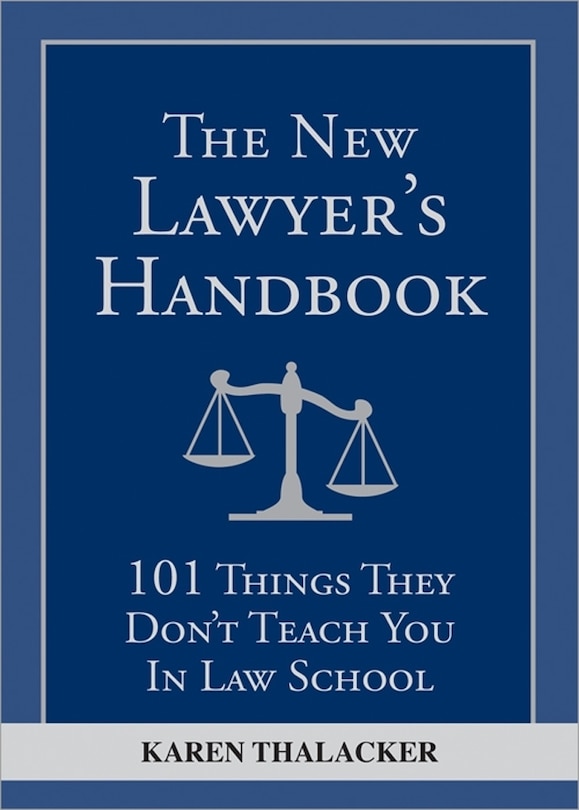 Front cover_The New Lawyer's Handbook