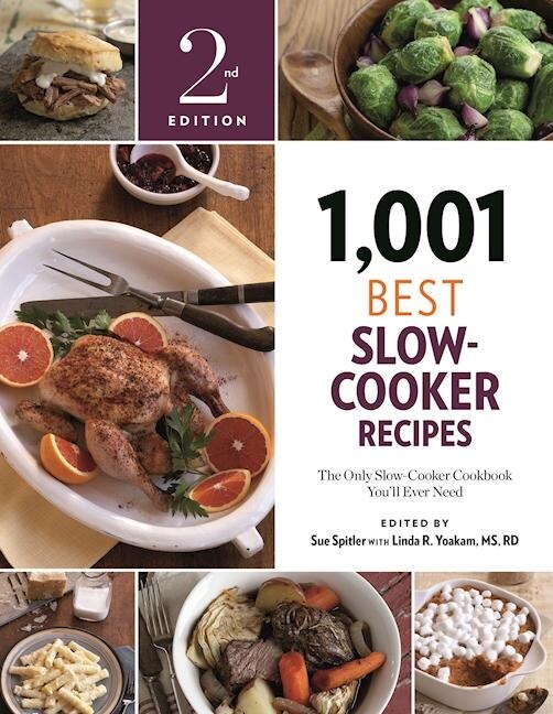 Front cover_1,001 Best Slow-Cooker Recipes