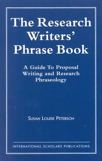 Front cover_Research Writer's Phrase Book