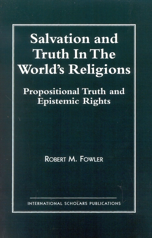 Front cover_Salvation And Truth In The World's Religions