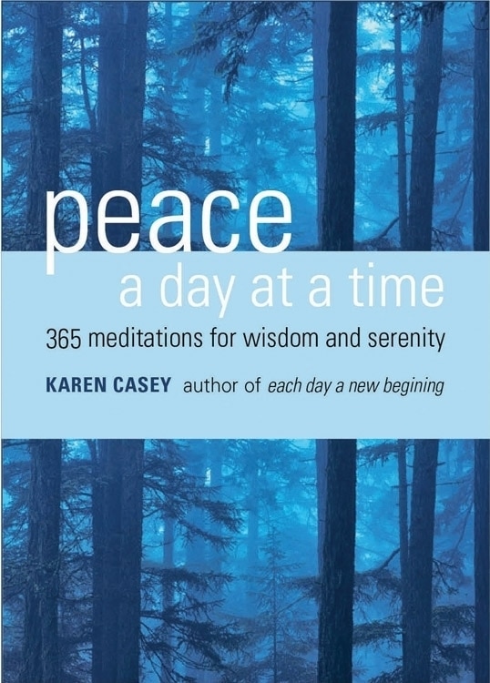 Front cover_Peace A Day At A Time: 365 Meditations For Wisdom And Serenity