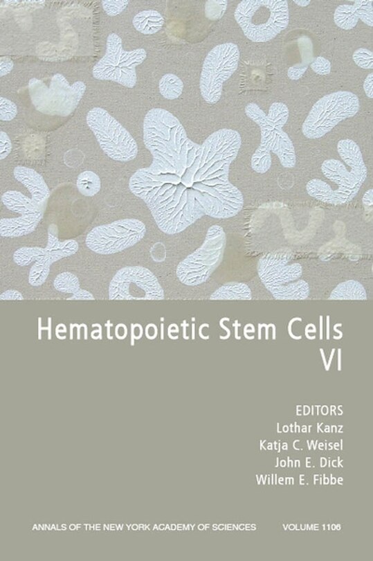 Couverture_Hematopoietic Stem Cells VI, Volume 1106