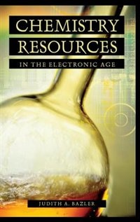 Couverture_Chemistry Resources In The Electronic Age