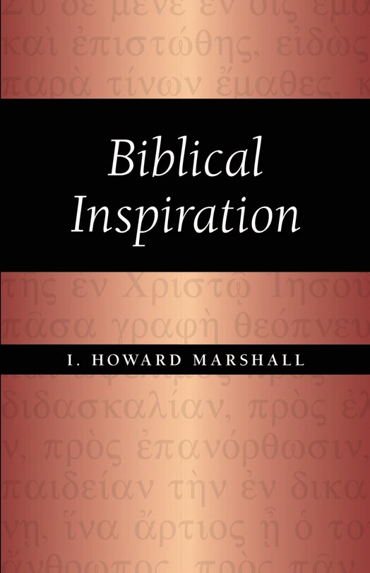 Front cover_Biblical Inspiration