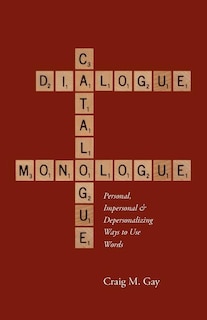 Front cover_Dialogue, Catalogue & Monologue