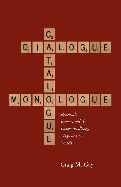 Front cover_Dialogue, Catalogue & Monologue