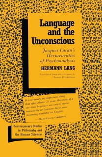 Front cover_Language And The Unconscious