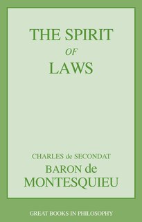 Front cover_The Spirit Of Laws