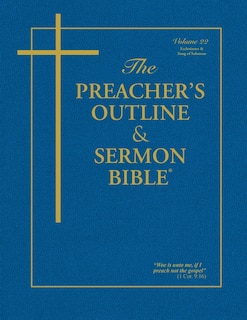Front cover_The Preacher's Outline & Sermon Bible - Vol. 22