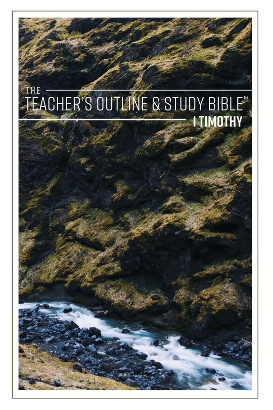 The Teacher's Outline & Study Bible: 1 Timothy image number 0
