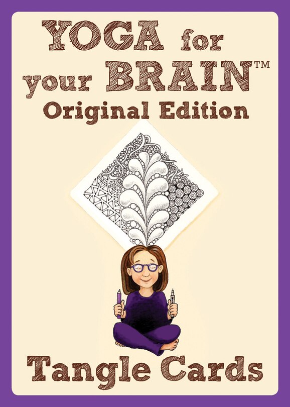 Front cover_Yoga For Your Brain Original Edition Tangle Cards
