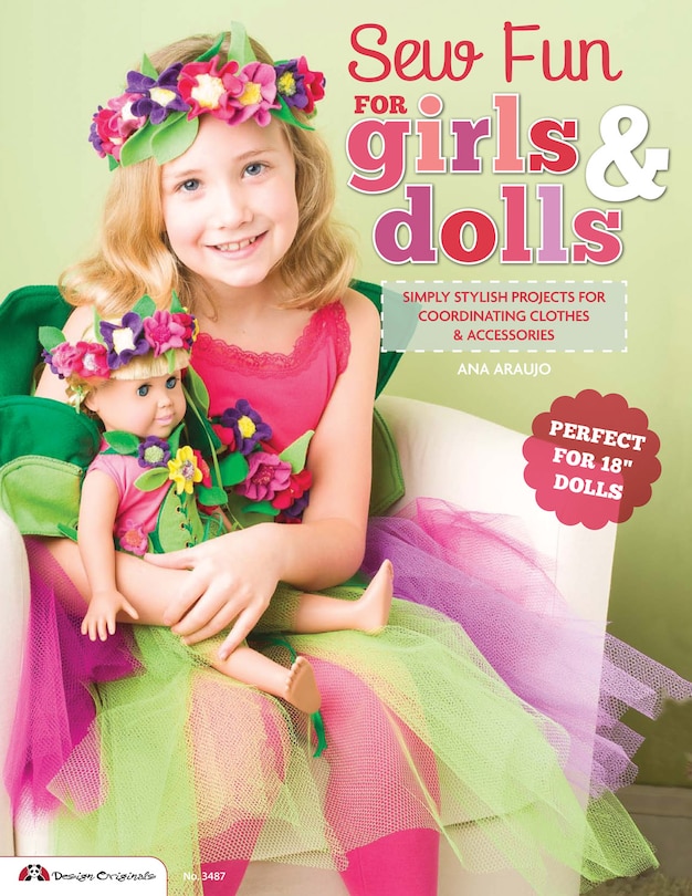 Front cover_Sew Fun for Girls & Dolls