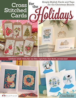 Front cover_Cross Stitched Cards for the Holidays