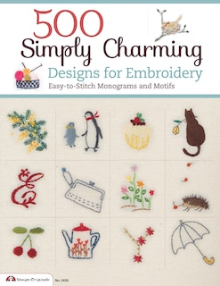 Couverture_500 Simply Charming Designs for Embroidery