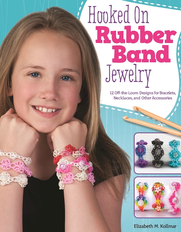 Front cover_Hooked on Rubber Band Jewelry
