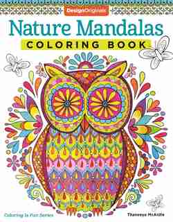Nature Mandalas Coloring Book de Thaneeya McArdle