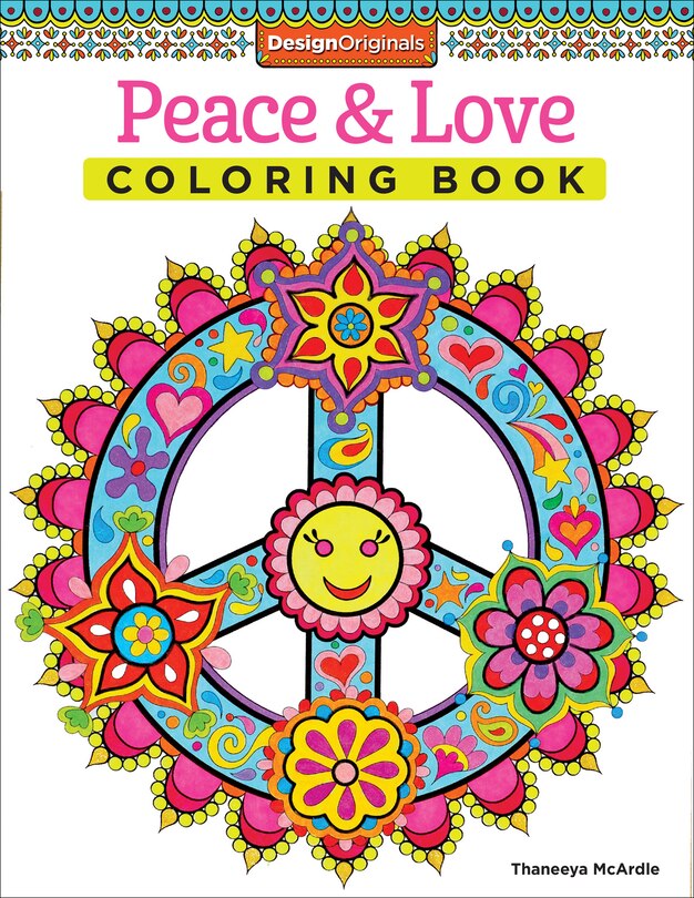 Front cover_Peace & Love Coloring Book