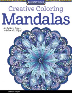 Front cover_Creative Coloring Mandalas
