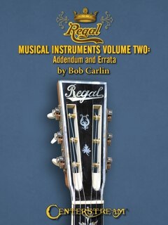 Front cover_Regal Musical Instruments: 1895-1955