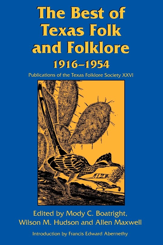 Front cover_The Best Of Texas Folk And Folklore
