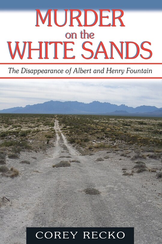 Front cover_Murder on the White Sands