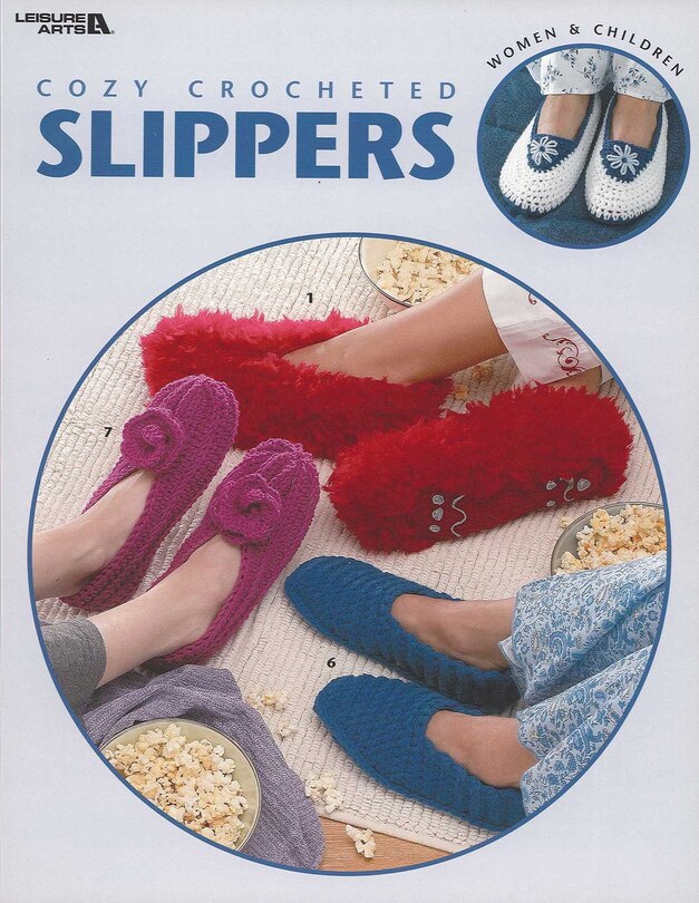 Couverture_Cozy Crocheted Slippers