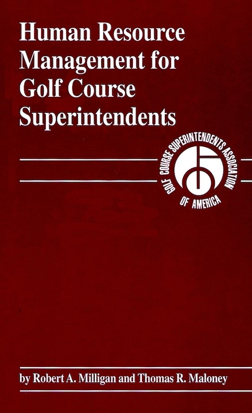Front cover_Human Resource Management for Golf Course Superintendents