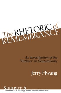 Front cover_The Rhetoric of Remembrance