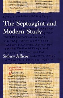 Front cover_The Septuagint and Modern Study