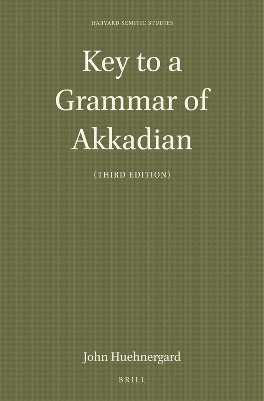 Couverture_Key to a Grammar of Akkadian (Third Edition)