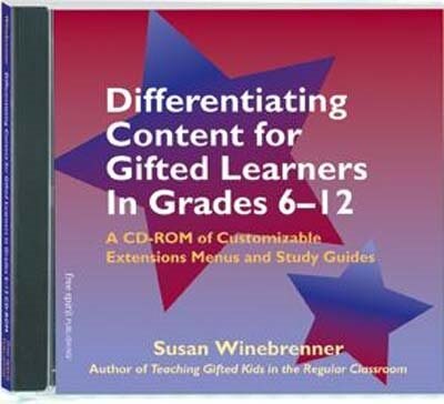 Front cover_Differentiating Content For Gifted Learners In Grade 6-12