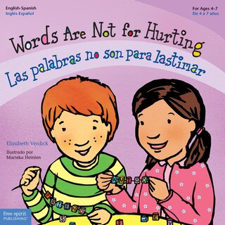 Front cover_Words Are Not For Hurting / Las Palabras No Son Para Lastimar