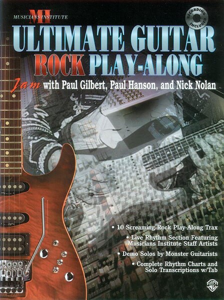 Ultimate Play-Along Guitar Trax Rock: Book and CD