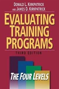 Front cover_Evaluating Training Programs
