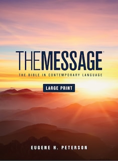Front cover_The Message Large Print (Hardcover)