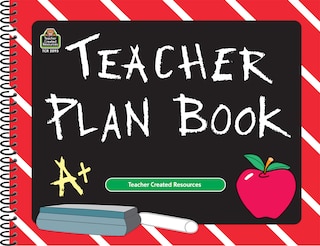 Front cover_Chalkboard Teacher Plan Book