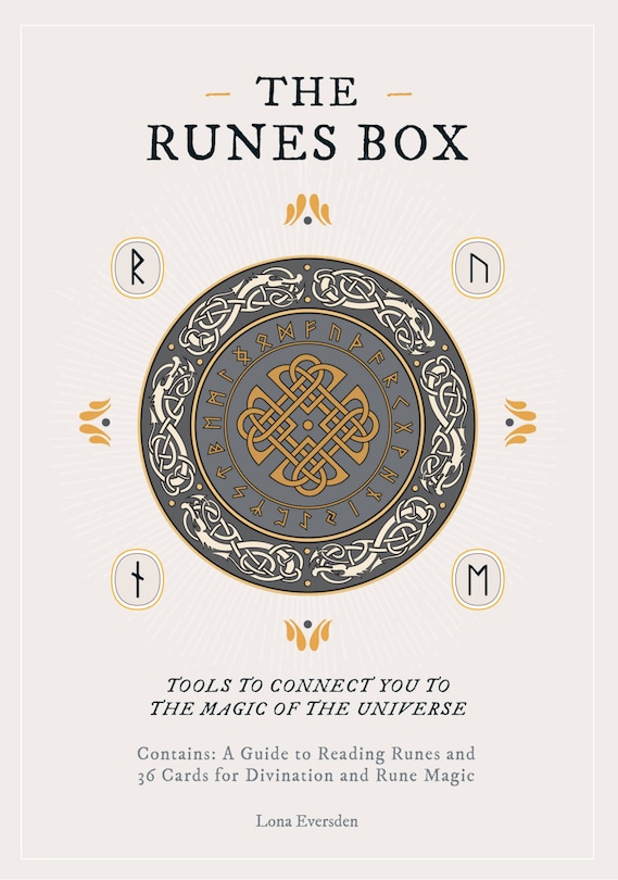 The Runes Box: Tools To Connect You To The Magic Of The Universe - Contains: A Guide To Reading Runes And 36 Cards image number 0