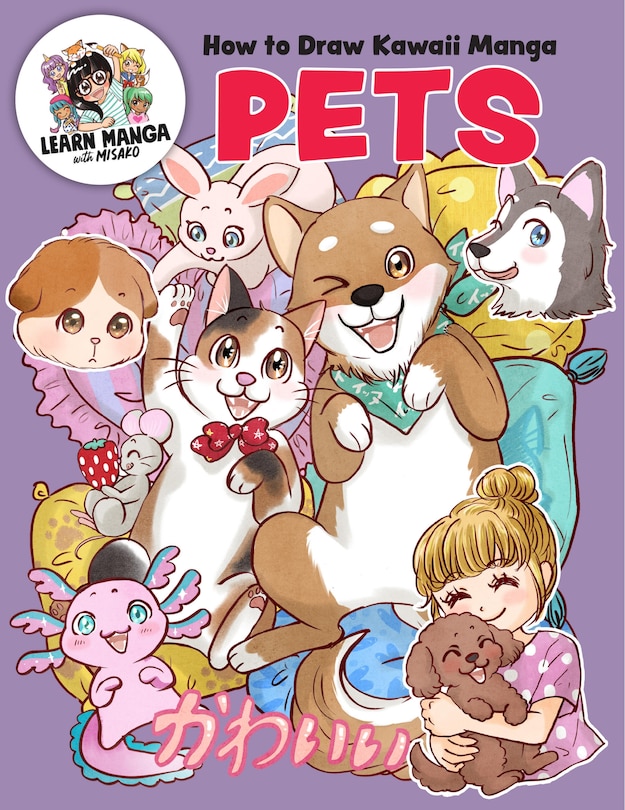 Couverture_How to Draw Kawaii Manga Pets