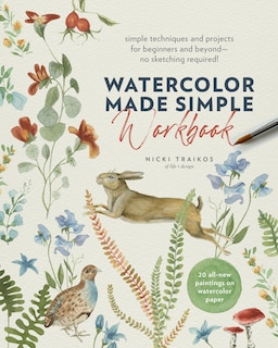 Front cover_Watercolor Made Simple Workbook