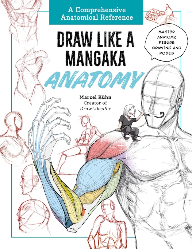 Couverture_Draw Like a Mangaka: Anatomy